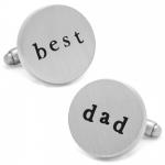 Best Dad Fathers Day Father of Bride Cufflinks.jpg